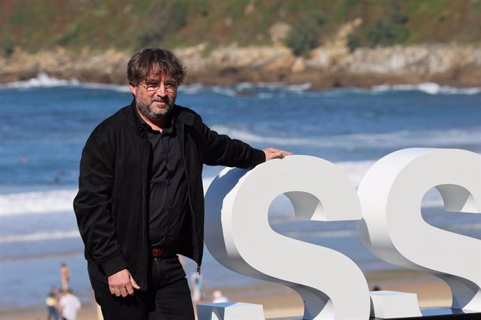 Jordi Évole presenta "No me llame Ternera" en el Festival de cine de San Sebastián a 23 de Septiembre de 2023 en San Sebastián (España). No me llame Ternera presenta una entrevista exclusiva a una de las figuras clave en la organización de ETA: Josu Urr
