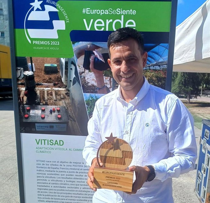 El premio fue recogido en forma de trofeo por parte de  Sergio Ibáñez