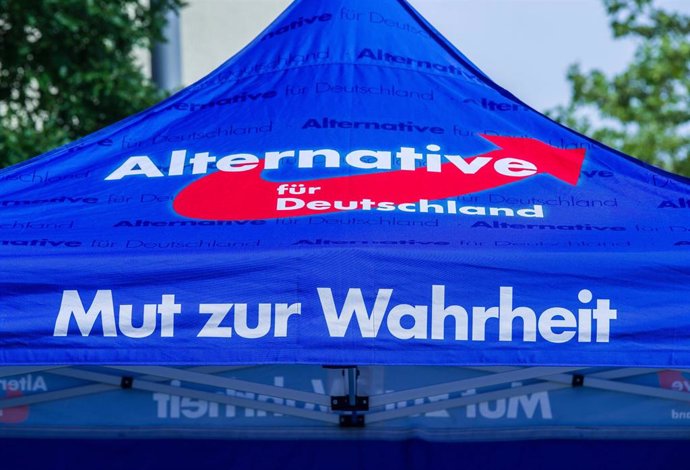 Archivo - Logo del partido alemán de ultraderecha AfD