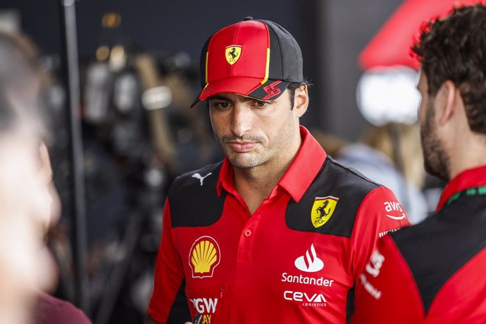 SAINZ Carlos (spa), Scuderia Ferrari SF-23, portrait during the 2023 Formula 1 Lenovo Japanese Grand Prix, 16th round of the 2023 Formula One World Championship from September 22 to 24, 2023 on the Suzuka International Racing Course, in Suzuka - Photo Xav