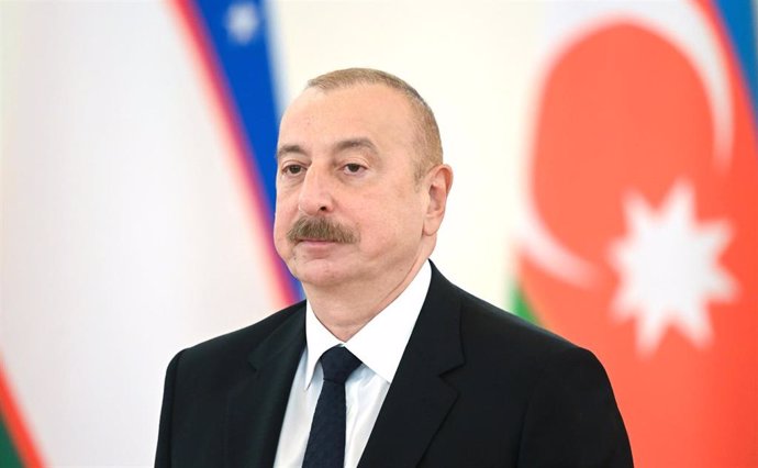 Archivo - Imagen de archivo del presidente de Azerbayán, Ilham Aliyev
