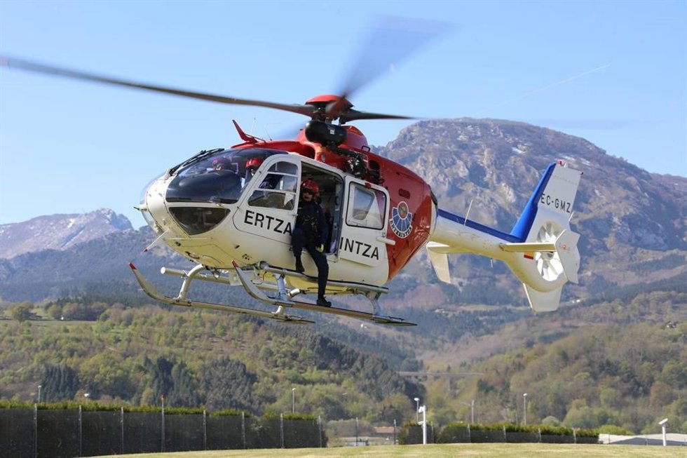 Helicoptero de la Ertzaintza