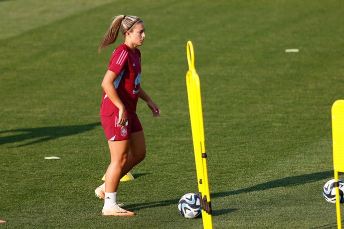 Archivo - Alexia Putellas during the Spain Women Team training day at Ciudad del Futbol on June 26, 2023, in Las Rozas, Madrid, Spain.