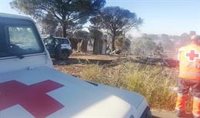 Un incendio deja 200 chabolas quemadas y varios heridos leves en un asentamiento de Palos de la Frontera (Huelva)