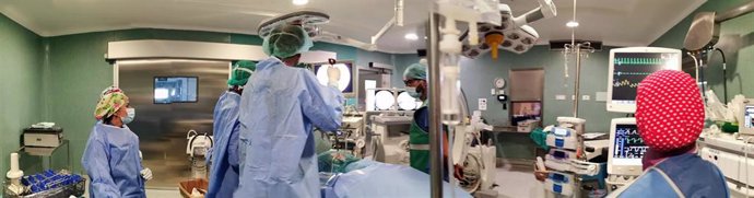 Detalle de un quirófano.