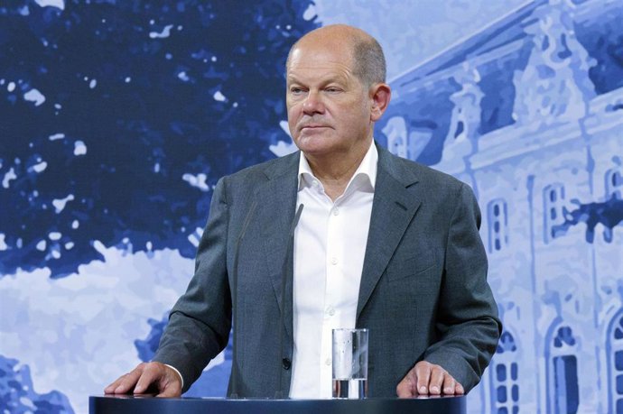 El canciller alemán, Olaf Scholz.