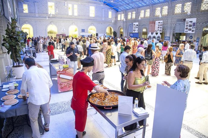 Archivo - Imagen de archivo de un evento gastronómico en Casa Mediterráneo de Alicante.