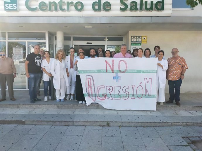 Trabajadores se concentran en Navalmoral de la Mata