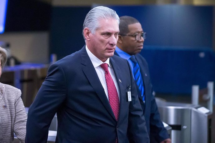 Miguel Díaz-Canel, presidente de Cuba