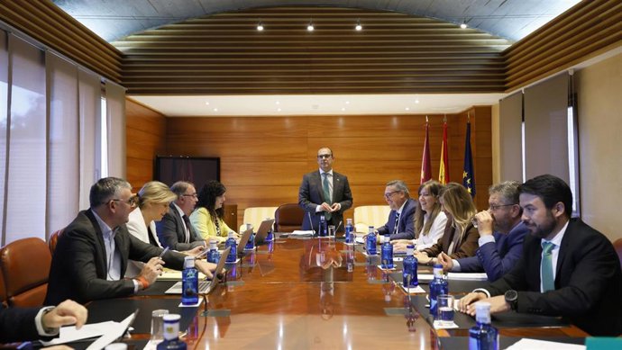 Reunión de la Mesa de las Cortes