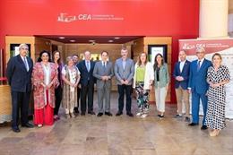 Reunión de la CEA y UGT-Andalucía