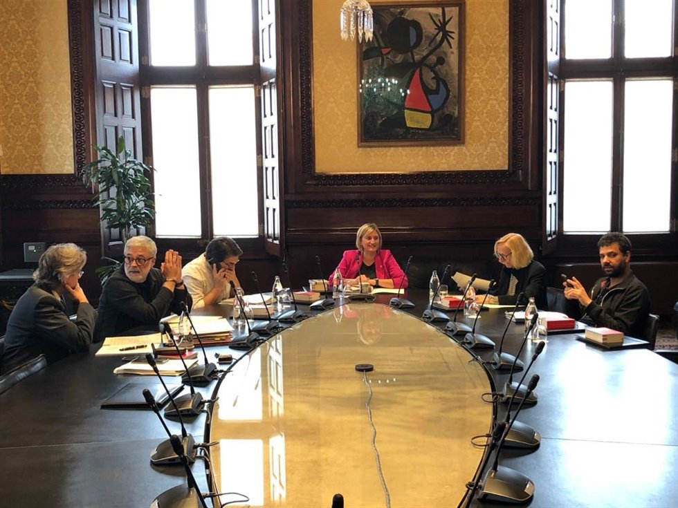 Archivo - Reunión de la Mesa del Parlament,a 28 de marzo de 2023.