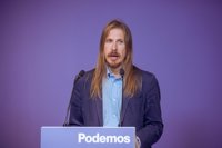 Podemos acusa a PP de movilizar a sectores "reaccionarios" del Estado para intentar "subvertir lo emanado en las urnas"