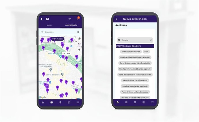 La app móvil de la plataforma digital WanReport de Matawan.