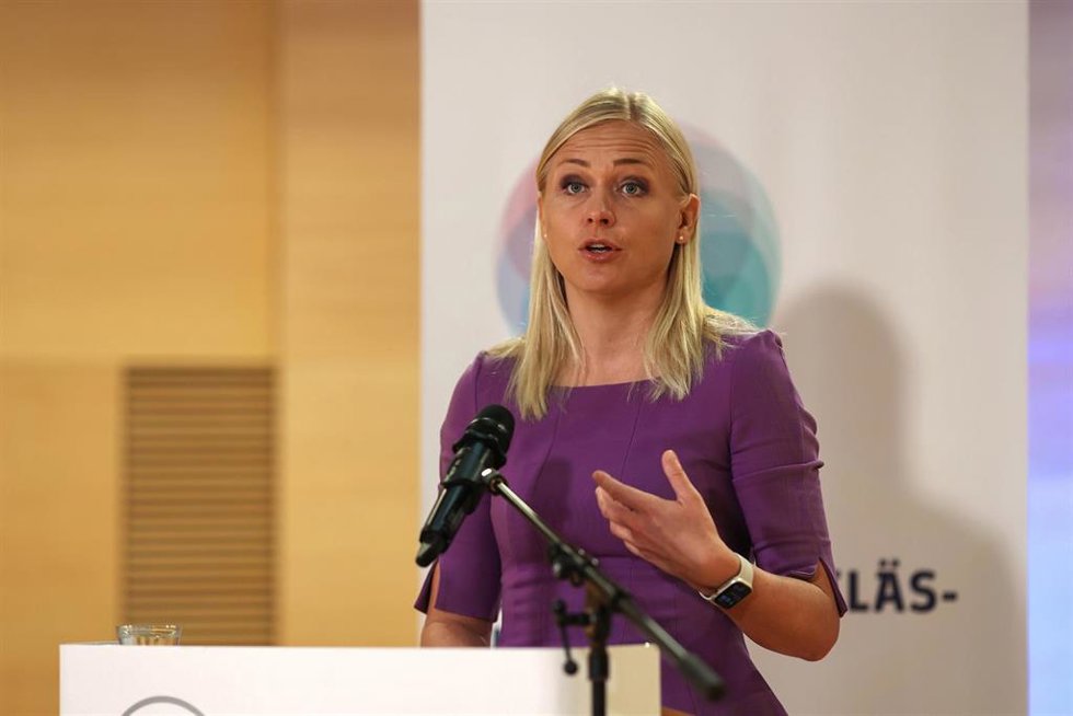 Archivo - La ministra de Asuntos Exteriores de Finlandia, Elina Valtonen.