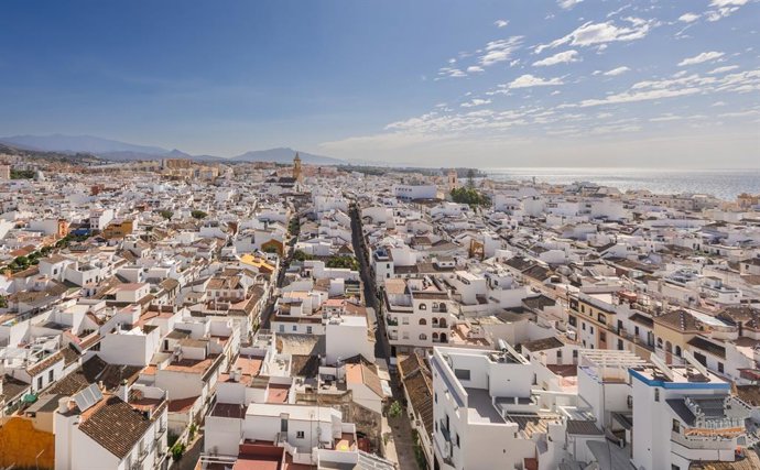 Archivo - Casco antiguo de Estepona.