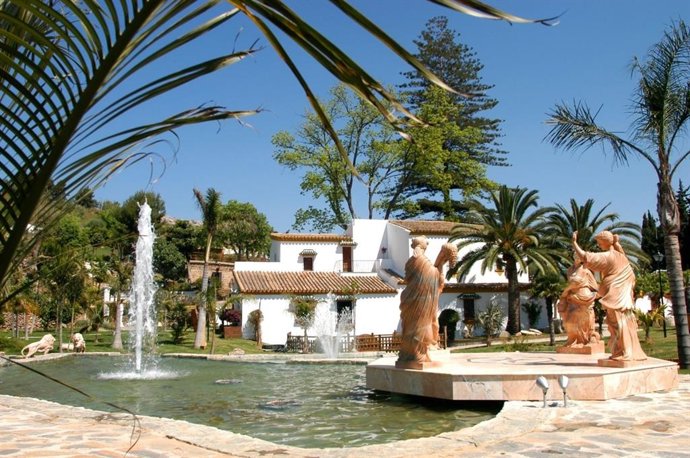 Vistas del Jardín Botánico Molino de Inca, en Torremolinos.