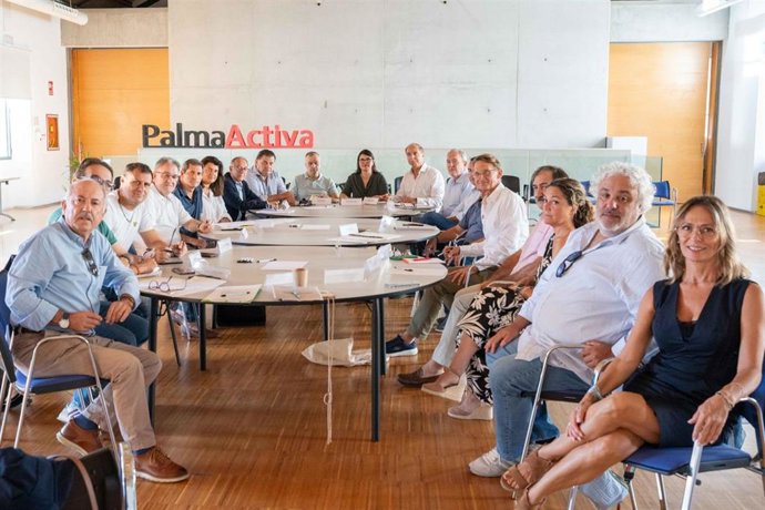 Reunion del Consell Municipal del Comer de Palma