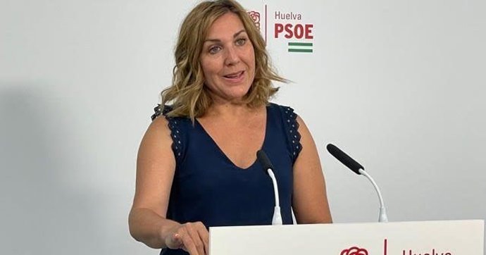 La secretaria general del PSOE de Palos de la Frontera (Huelva) y portavoz municipal, Belén Castillo.