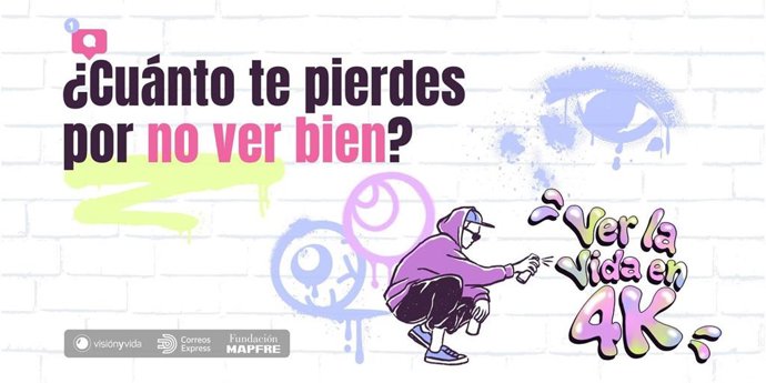 La campaña 'Ver la vida en 4K' llega a Cantabria para revisar el estado de la visión de alumnos de 23 institutos