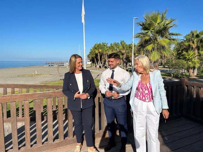 Luisa García Chamorro, José Peña y María Ángeles Escámez