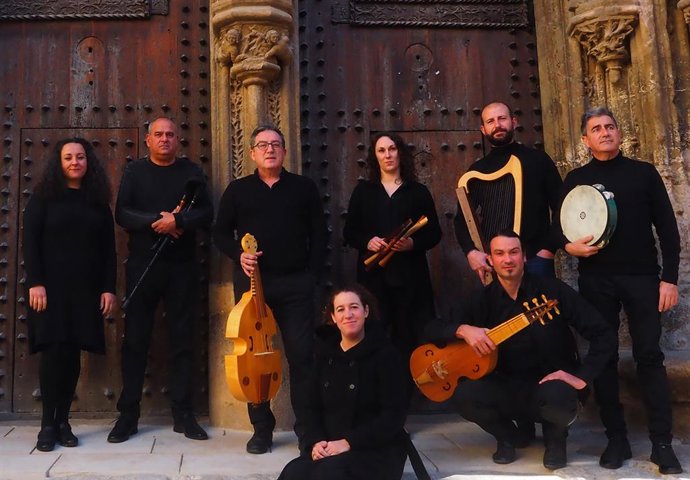 Capella de Ministrers, dirigida por Carles Magraner, tercero por la izquierda.