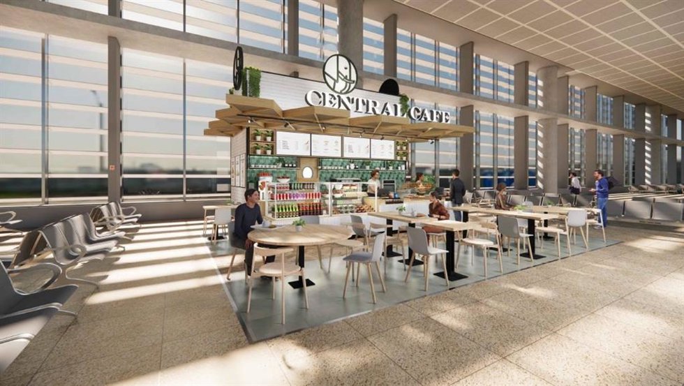 Vista de Café Central.