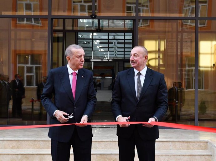 Recep Tayyip Erdogan e Ilham Aliyev
