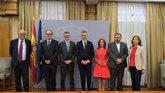 Foto: Miñones y representantes de Roche señalan la importancia de "reforzar" el liderazgo europeo en el desarrollo de fármacos