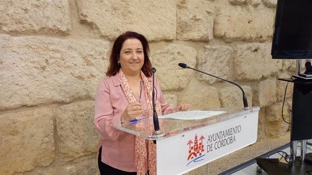 Archivo - La concejal del PSOE en el Ayuntamiento de Córdoba Alicia Moya.