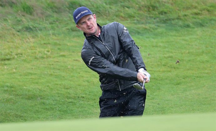 Archivo - El golfista inglés Justin Rose durante un torneo