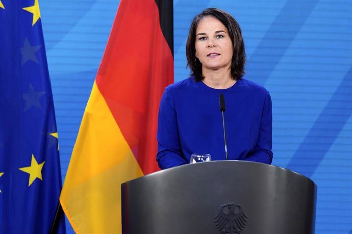 Archivo - La ministra de Exteriores de Alemania, Annalena Baerbock