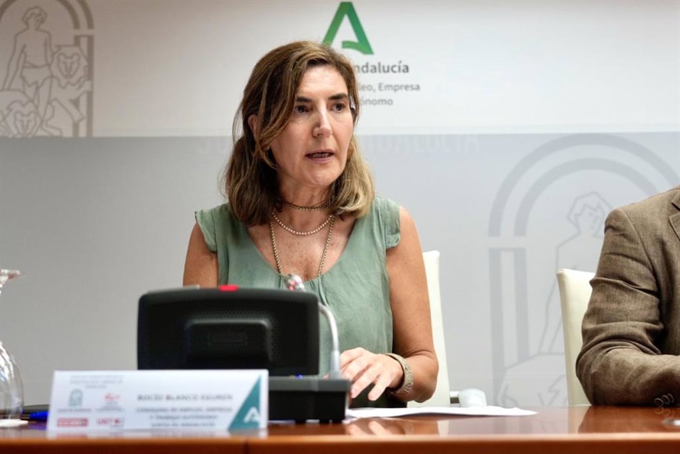 Archivo - La consejera de Empresa y Trabajo Autónomo, Rocío Blanco