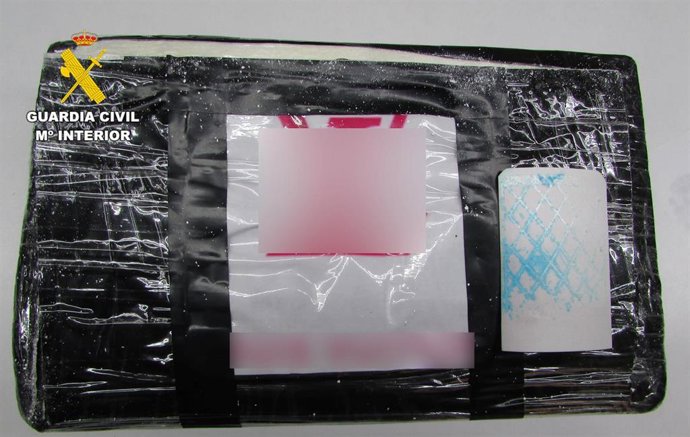 Cocaína incautada tras ser lanzada desde un coche en Albacete.