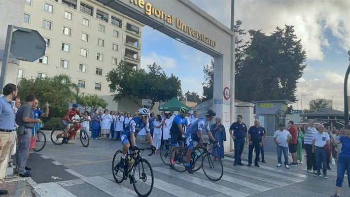 Se trata de la primera etapa de un circuito que concluirá su recorrido visitando los centros sanitarios de la provincia de Málaga el próximo 29 de septiembre