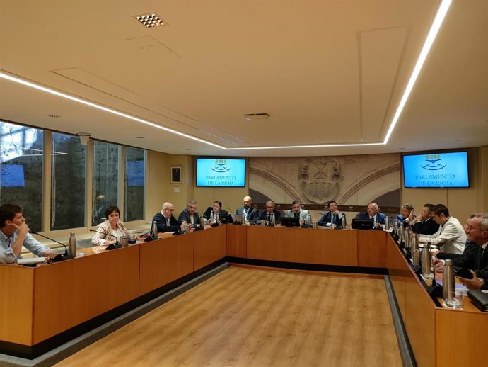 El consejero de Hacienda, Gobernanza Pública, Sociedad Digital y Portavocía, comparece en el Parlamento para exponer las principales de su departamento en la legislatura