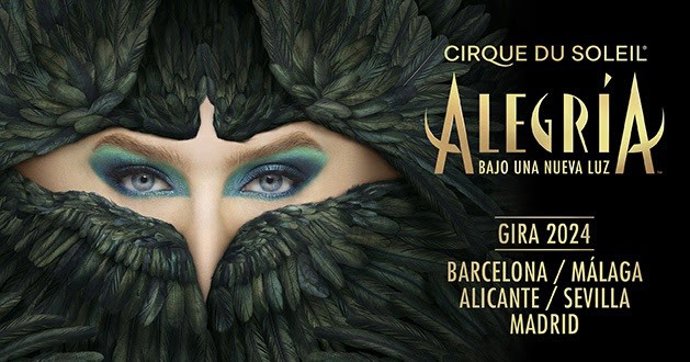 Cartel del espectáculo con el que el Circo del Sol volverá a Alicante en julio de 2024.