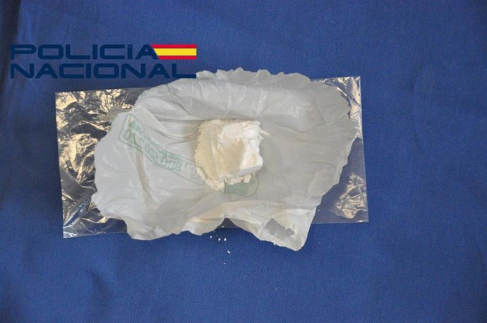 Cocaína aprehendida por la Policía Nacional en Mérida.