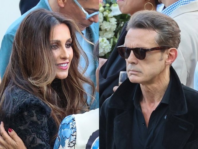 Archivo - Paloma Cuevas y Luis Miguel en la boda del hijo de Rosa Clará en junio en París