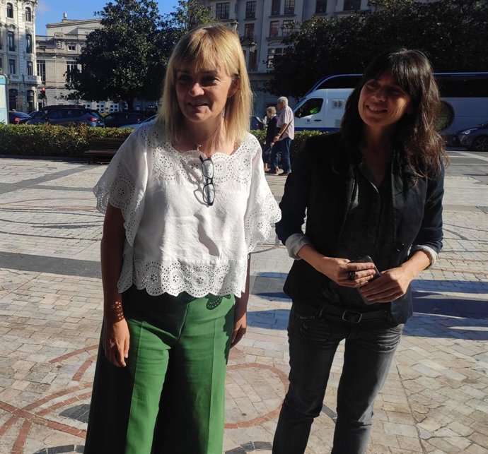 Covadonga Tomé y Laura Tuero