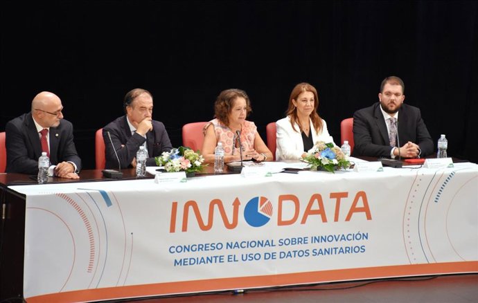 La consejera de Salud y Consumo, Catalina García, en el Congreso Innodata.