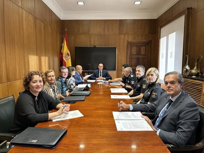 El Ayuntamiento de San Marcelo ha acogido la celebración de la JuntaLocal de Seguridad con motivo de la celebración de las fiestas de San Froilán