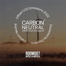 Room007, primera cadena europea de hostels y hoteles con Certificado Emisiones Cero