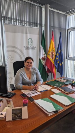 La delegada territorial en Sevilla de Sostenibilidad, Medio Ambiente y Economía Azul, Inmaculada Gallardo.