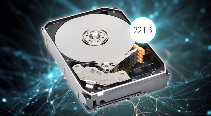 La serie de discos duros MG10F de 22TB