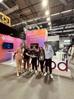 La startup valenciana Yuvod se alza con el premio TVBEurope Best of Show en msterdam