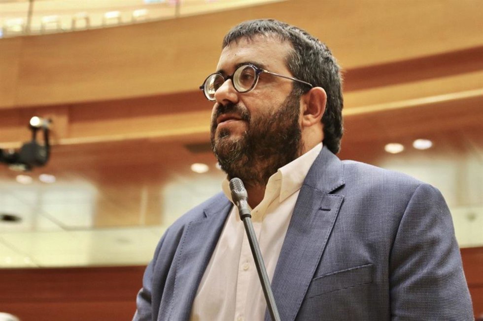 Archivo - El diputado de Sumar Més, Vicen Vidal.