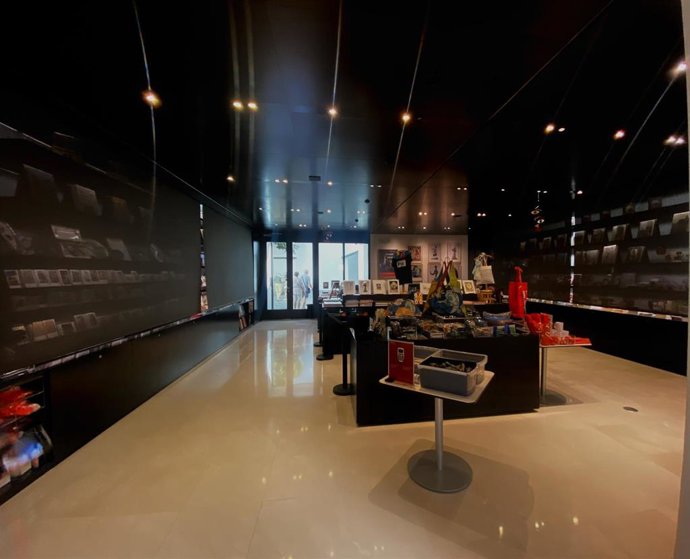 Librería del Museo Picasso Málaga cerrada