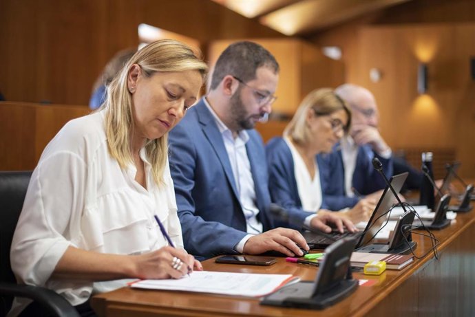 La portavoz socialista en la Comisión de Economía, Empleo e Industria, Marta Gastón.