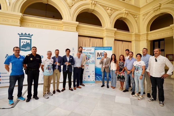 Presentación de TotalEnergies Media Maratón de Málaga, que se celebra el 29 de octubre en la capital.